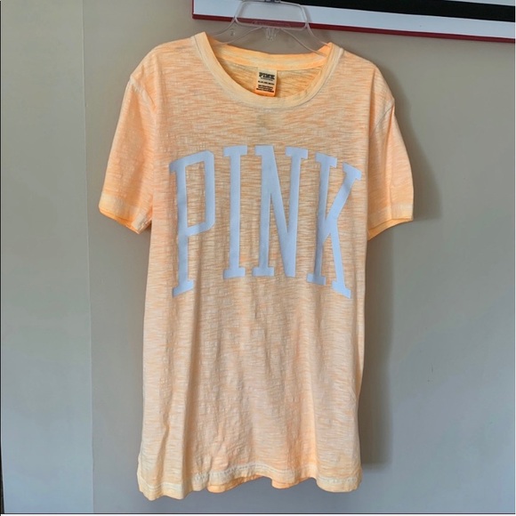 PINK Victoria's Secret Tops - 💛PINK VS TEE SZ XS OVERSIZED💛BNWT